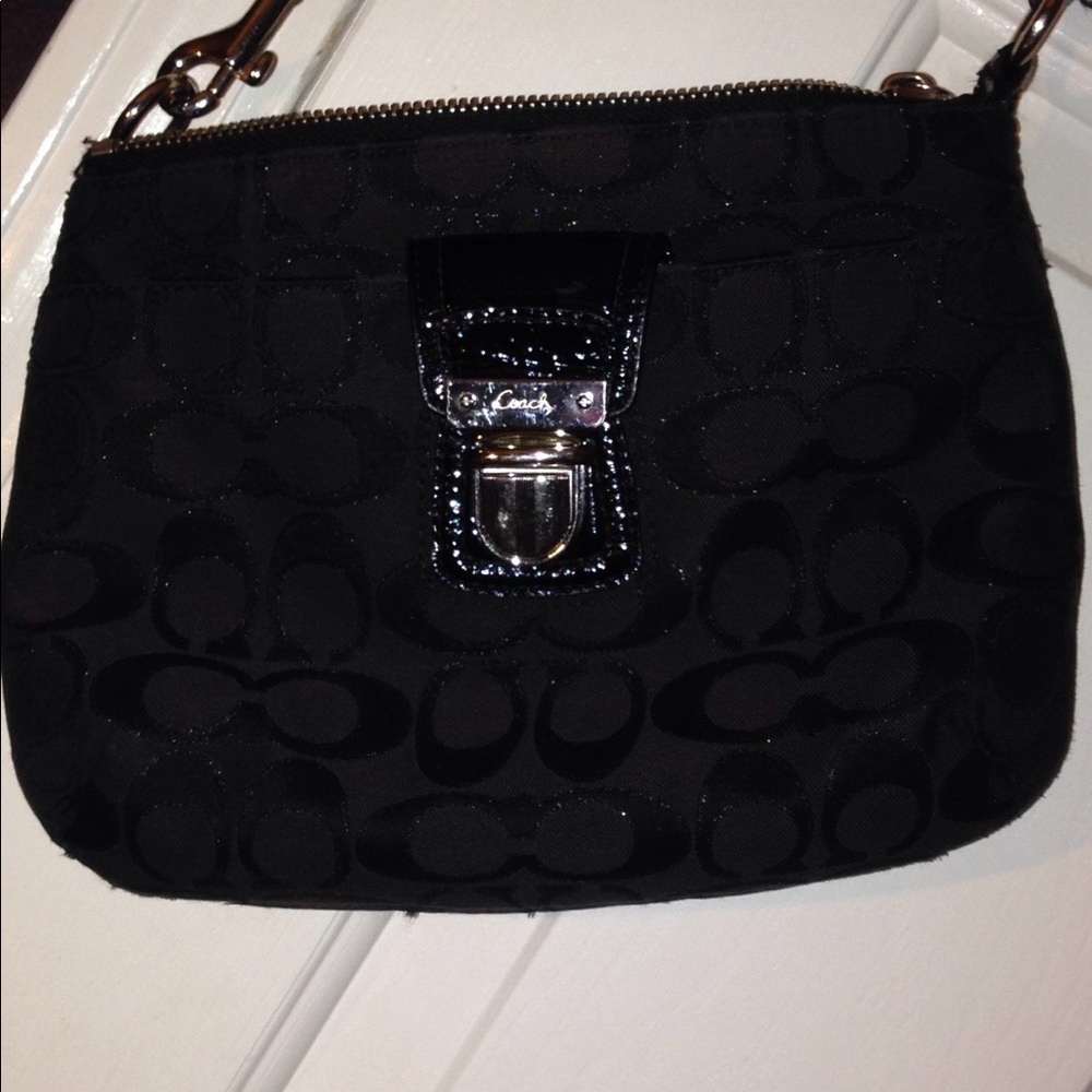 Black Coach crossbody bag🖤